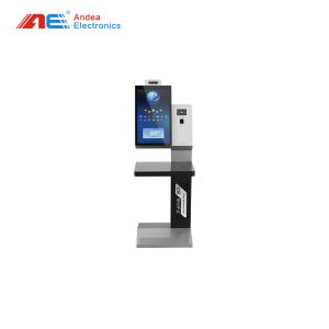 Buy cheap RFID Library Automation Management Books Check In / Out Self Service Kiosk Machine from wholesalers