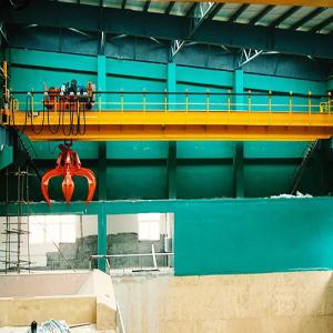QZ Model Double Girder Overhead Crane With Grab