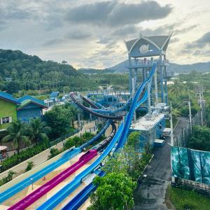 Buy cheap Aqua Playground Double Slide Freefall High-Speed Water Slide of Water Park Water Play Equipment from wholesalers