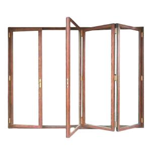 Buy cheap Tempered Glass Bifold Sliding Glass Doors Window Aluminum Alloy from wholesalers