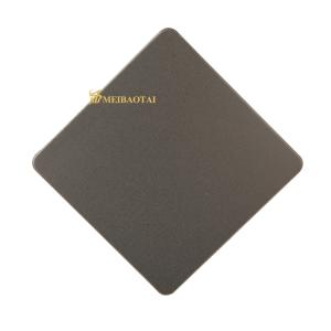 Buy cheap Sandblasted Colorful Decorative Stainless Steel Sheet 0.75mm Thickness Anti Fingerprint from wholesalers