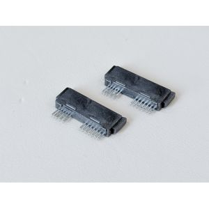 Buy cheap High-Reliability SATA 13Pin 180° Wire Solder Female Connector 1.27mm Pitch | Electrical Signal & Power Terminal Connector for Server, Automotive & from wholesalers