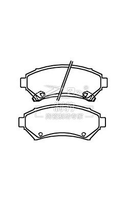 Quality Buick Regal/ GL8,Ceramic Brake Pad,D699,18024962,F for sale