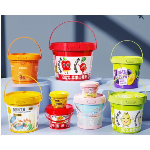 Quality Reusable Food Grade Buckets With Dishwasher Safe And Stackable Features for sale