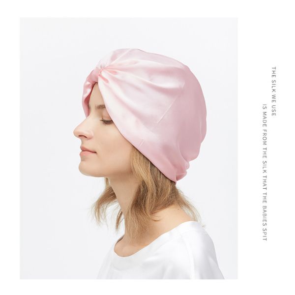 Buy cheap Long Jumbo 100 Mulberry Silk Bonnet 43cm Size For Women Sleep from wholesalers