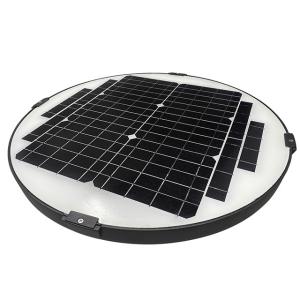 LED Solar Garden Light 10-50W Lumileds Luxeon 5050 Monocrystalline Solar Panel