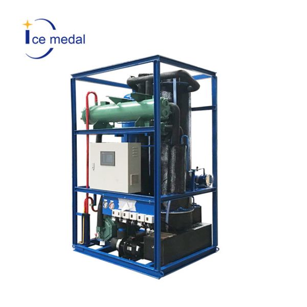 Quality Icemedal IMT1 1 Ton Per Day Tube Ice Making Machine with different capacity for Drinks for sale