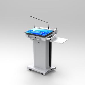 Buy cheap Multi Language Multimedia Podium Lectern Foldable Smart Lectern from wholesalers