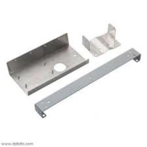 Buy cheap Customized Metal Stamping Parts Fixed Bracket with Power Coated Surface from wholesalers