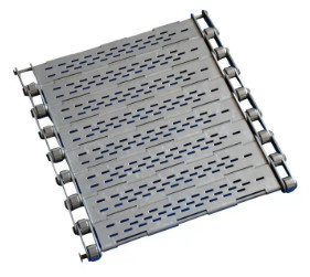 Buy cheap Custom Stainless Steel Chain Mesh Belt Plate Slat Conveyor Link from wholesalers