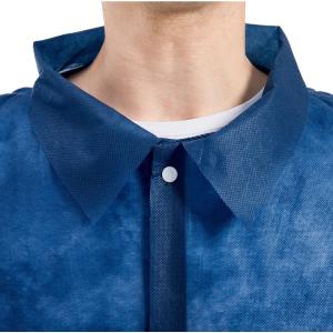 Buy cheap CE FDA Disposable Lab Coats , Full Sleeve Disposable Medical Jacket from wholesalers