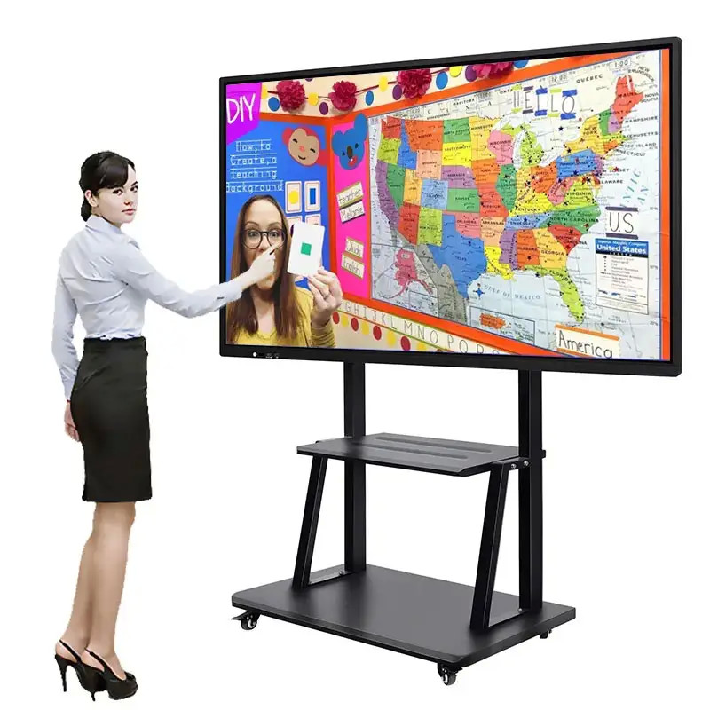 Buy cheap 55 Inch Multi Touch Interactive Whiteboard , Intelligent Interactive Flat Panel product