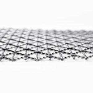 Square Hole Customized Architectural Metal Mesh Powder Coating