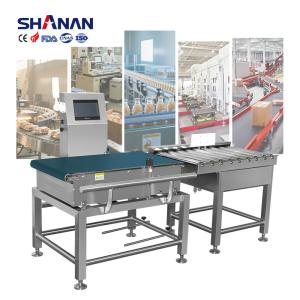 Buy cheap High Tech Automated Conveyor Belt Sorting Equipment For Weighing Sorting Weight Checker from wholesalers
