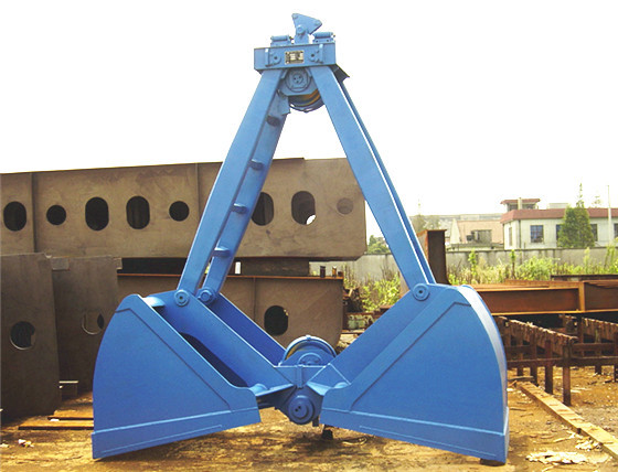 Mechanical Four Ropes Clamshell Grab