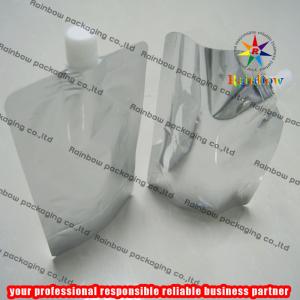 Buy cheap Aluminum Foil Plain Spout Pouch Packaging With Cap from wholesalers