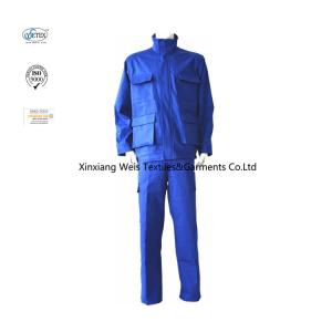 Buy cheap Blue Safety Multi Pockets 7XL Fire Retardant Suit from wholesalers