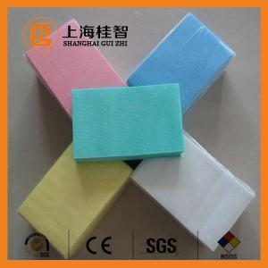 Buy cheap Wavy Pattern Kitchen Towel Household Wipes Spunlace Nonwoven Wiping Cloths from wholesalers