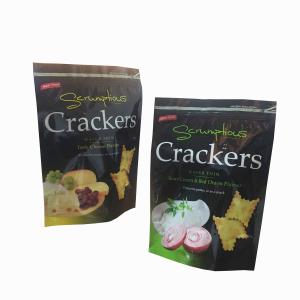 Buy cheap Custom Printed Compostable Biodegradable Food Grade Kraft Paper Cafe Coffee Packaging Bag Zip Packing Pouch With Plastic Valve from wholesalers