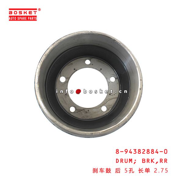 Quality 8-94382884-0 Rear Brake Drum Suitable For ISUZU NKR 100P 4JB1 8943828840 for sale