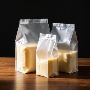 Premium BOPET Coffee Stand Up Bags Airtight Resealable Design For Freshness Lock