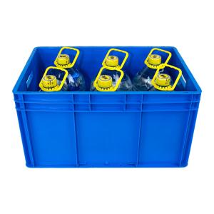 PP Stackable Supermarket Plastic Logistics Crate for Food Grade Moving Box