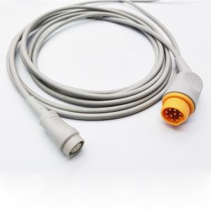 Buy cheap 10 Pin Siemens To BB Patient Monitor IBP Cable from wholesalers