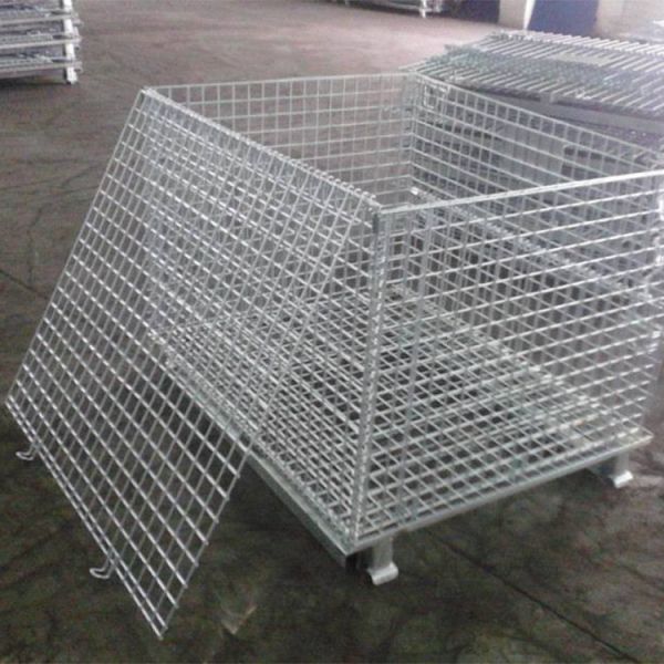 Buy cheap Security Steel Welded Stackable Wire Mesh Storage Cages 50*50 from wholesalers