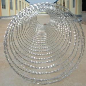 Buy cheap Practical Razor Wire Fence Easy Installation With Sharp Blades Rust Resistant from wholesalers