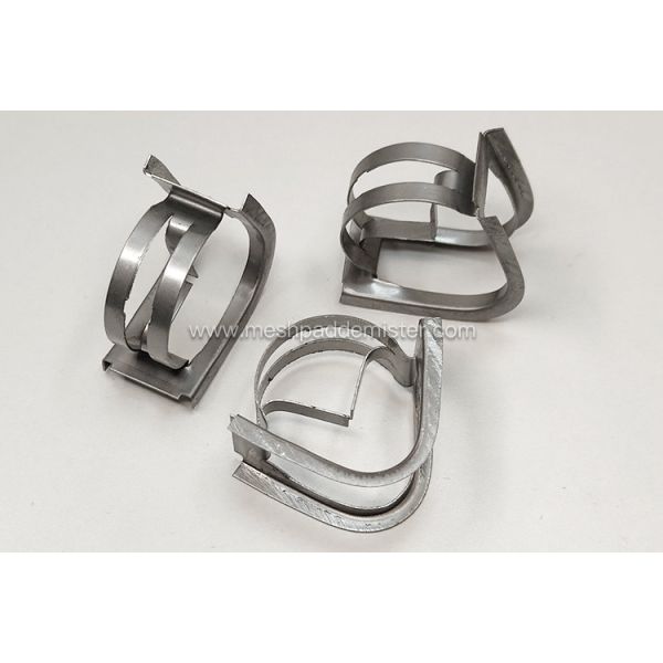 Buy cheap 1.5" Ss316 38mm Metal Random Packing Saddle Ring from wholesalers