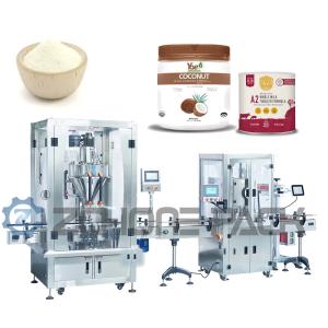 Buy cheap Milk Powder Double Head Filling Machine Automatic AC 380V 50/60Hz from wholesalers