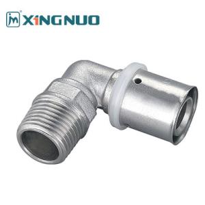 China Water Brass Fittings For Copper Brass Iron Pipes To Carry Water And Other Liquids Plumbing Fitting Pressfittings Pex on sale
