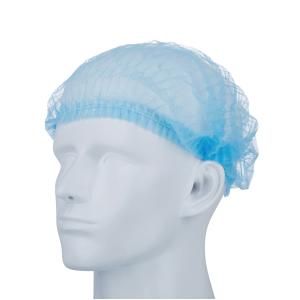 Buy cheap Disposable Hair Nets for Food Service Spa 18" 21" 24" or customize 10-14g/ sqm Elastic from wholesalers