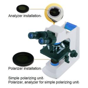 Dark Field Polarizing Lab Biological Microscope ODM With 20mm Eyepiece