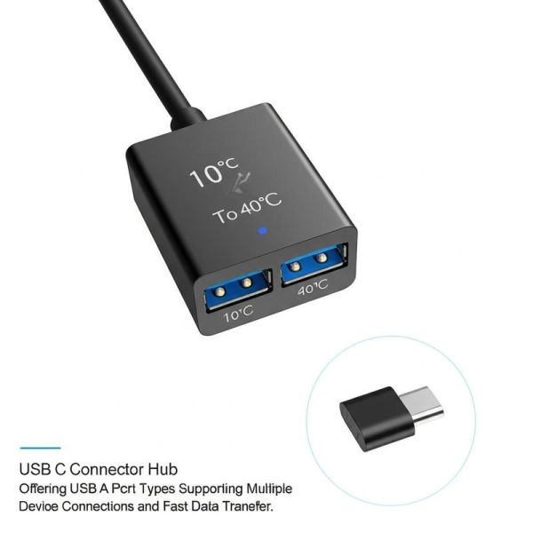 Buy cheap 10°C To 40°C USB C Connector Hub Offering USB A Port Types Supporting Multiple Device Connections and Fast Data Transfer from wholesalers