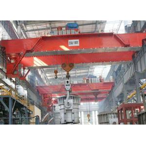Buy cheap 50T Cabin Controlled Overhead Bridge Crane For Metallurgical / Foundry from wholesalers