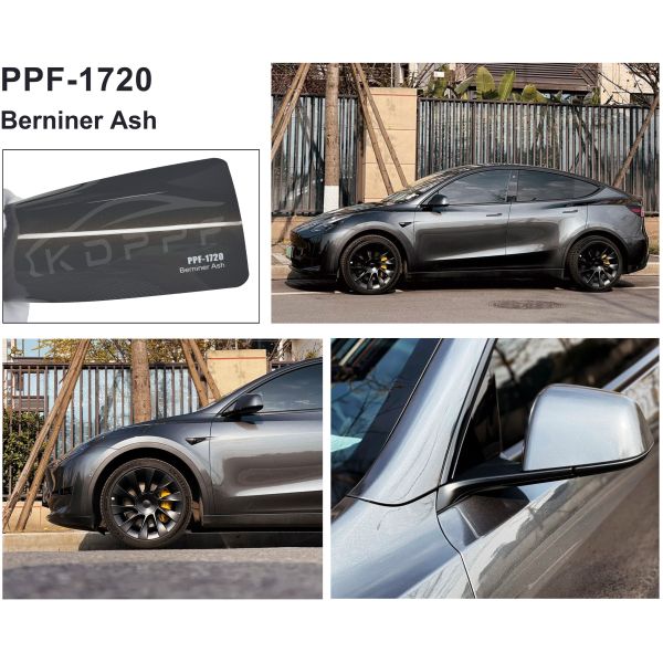 Self-Healing Berniner Ash Color PPF Film Self Adhesive Color Paint Protection
