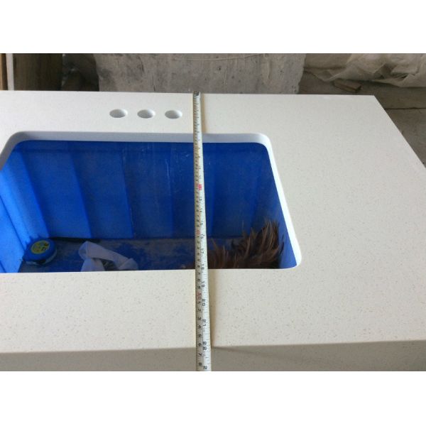 Quality High Hardness Granite Bathroom Vanity Tops Non - Radioactive Environmental Friendly for sale