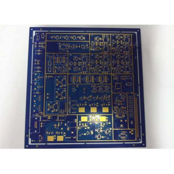 Quality Durable Mulilayer HASL Blue Solder Mask HDI Printed Circuit Boards for sale