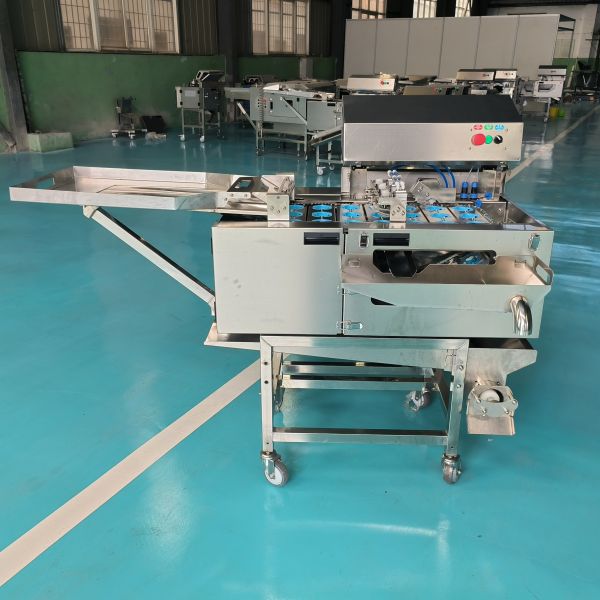Quality Three Row Egg Beating Machine + Shell Breaking System Integrated Egg Processing for sale