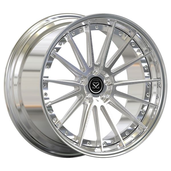 Quality 5-130 Bolt Pattern Custom 2PC Forged Wheels 22x10 / 22x11.5 For Porsche Cayenne for sale