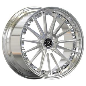 Buy cheap 5-130 Bolt Pattern Custom 2PC Forged Wheels 22x10 / 22x11.5 For Porsche Cayenne from wholesalers