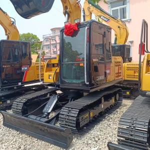 Buy cheap SANY SY95C Used Excavator 2016 in Good Condition with Original Design and Rubber Track from wholesalers