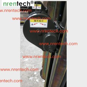 10m manual crank winch telescopic mast/ push telescoping mast/ aluminum