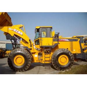 Electromagnet Positioning Front End Wheel Loader , Dual Pump Heavy Wheel Loader