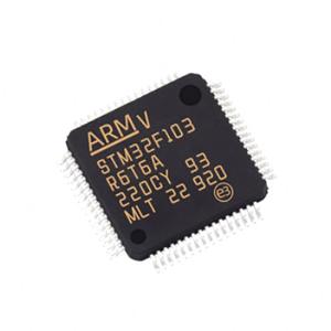 China 32KB Microcontroller Integrated Circuits MCU FLASH LQFP-64 STM32F103R6T6A on sale