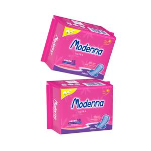 Ultra Absorbent Protective Disposable Sanitary Napkins In White