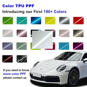 Buy cheap TPU Paint Protection Film For Car Self Adhesive Self Healing Hydrophobicity Color PPF Car Wrap from wholesalers
