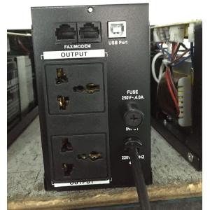 Buy cheap 600VA Line Interactive UPS 360W LCD UPS Modified Sine Wave Mini UPS 220V 12V DC from wholesalers