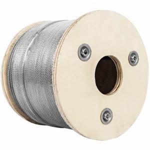 Buy cheap Customized Length 7x19 1/16 Inch AISI304 Marine Grade Stainless Steel Wire Rope Cable with Tolerance Durable from wholesalers